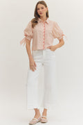 Sweetheart Scallop Top