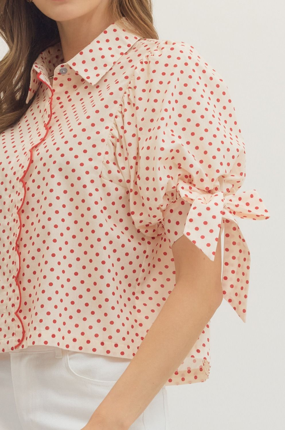 Sweetheart Scallop Top