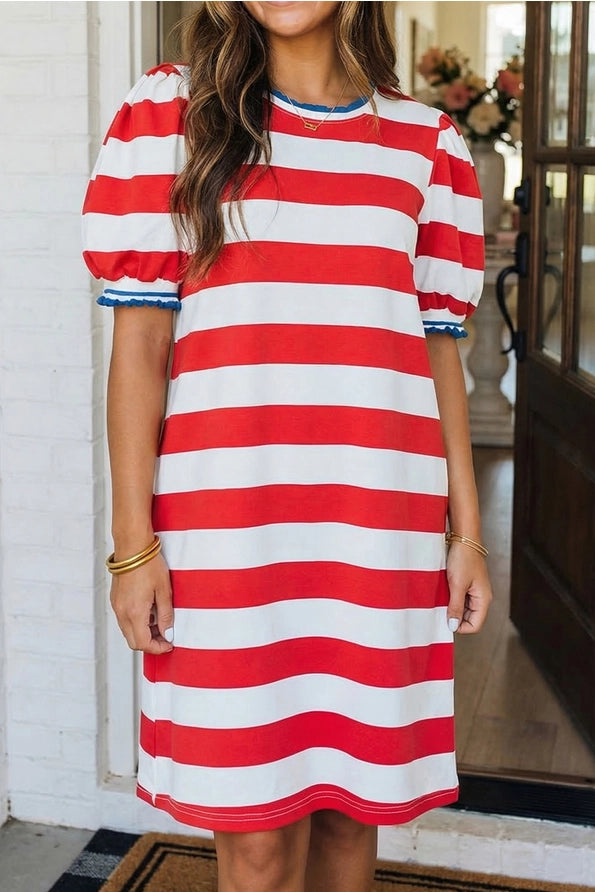Coastal Classic Stripe Dress